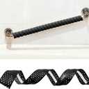 Grab Bars Non-Slip Tape for Bathtubs and Showers - Stainless Steel Bars Anti Slip Tape for Bathroom, Walls, Rail Handrail Covers for Seniors, Elderly, Handicap