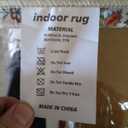 Area Rugs 3x4' Rug for Living Room, Non Slip Washable Rug Beige, Large Area Rugs for Bedroom, Low Pile Soft Vintage Rugs for Bedroom Dining Room Indoor