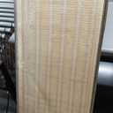 Furnnylane 6 Panel Bamboo Room Divider 5.6 ft Tall Folding Privacy Screen, Natural Beige Freestanding Room Partition Wall (67" H x 92.1" W, 6-Panel)