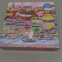 Galison Colors of Porto – 500 Piece Michael Storrings Jigsaw Puzzle Featuring Beautiful Artwork of A Summer Portugal Scene