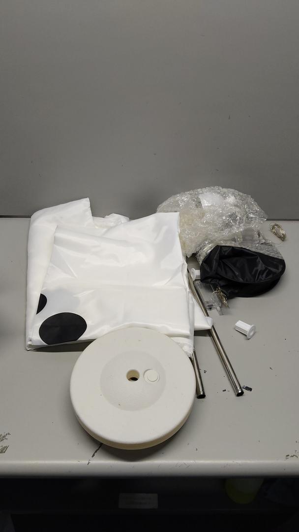 Two Decorative Balloon Lamps, Witch Hat with lighting strips included Plus silk