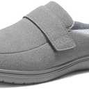 YOLIS Slippers with Arch Support for Women, Comfortable Orthopedic Slippers for Plantar Fasciitis, Non-Slip Women's House Shoes Indoor Outdoor (7W, Grey)