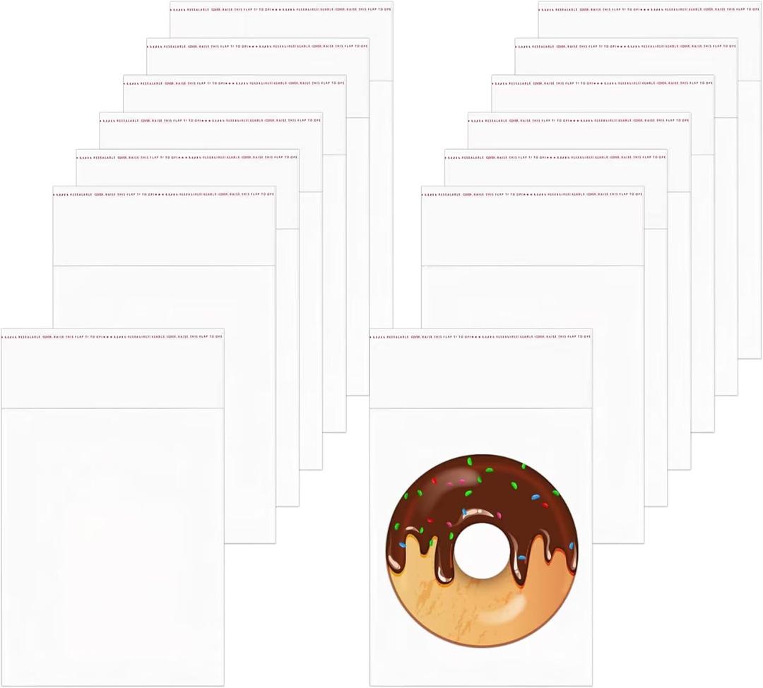 Clear Cellophane Bags 200pcs 4" x 5" Crystal Sealed Clear Bags Self Sealing OPP Cello Bags 1 Mil for Jewelry Earrings Candies Bakery Candle Cookie (18 Sizes to choose from)