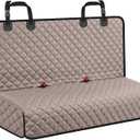 URPOWER Dog Car Seat Cover for Back Seat - Waterproof Car Seat Protector for Child Carseat & Pets, Nonslip Car Seat Covers for Cars, SUVs & Small Trucks (Medium (52" x 49"), Khaki)