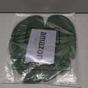 XunYee 100 Pcs Palm Leaf Placemat Bulk 14 Inch Tropical Monstera Green Leaves Mat for Hawaiian Luau Dinner Summer Wedding Safari Jungle Birthday Baby Shower Party Table Centerpieces (Silk)