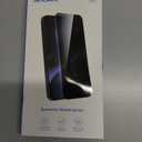 SYNCWIRE Privacy Screen Protector for iPhone 15 6.1''[2-Pack], Unbreakable True 28 Anti Spy Tempered Glass Saver Black [Easy Installation Frame] [9H Hardness] [Bubble Free] [Sensitive Touch]