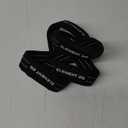 Element 26 Padded Figure 8 Lifting Straps - Weightlifting Straps - Figure 8 Straps - Wrist Straps for Men, Women, Weight Lifting, Deadlifts - Deadlifting Straps (Small, Black)