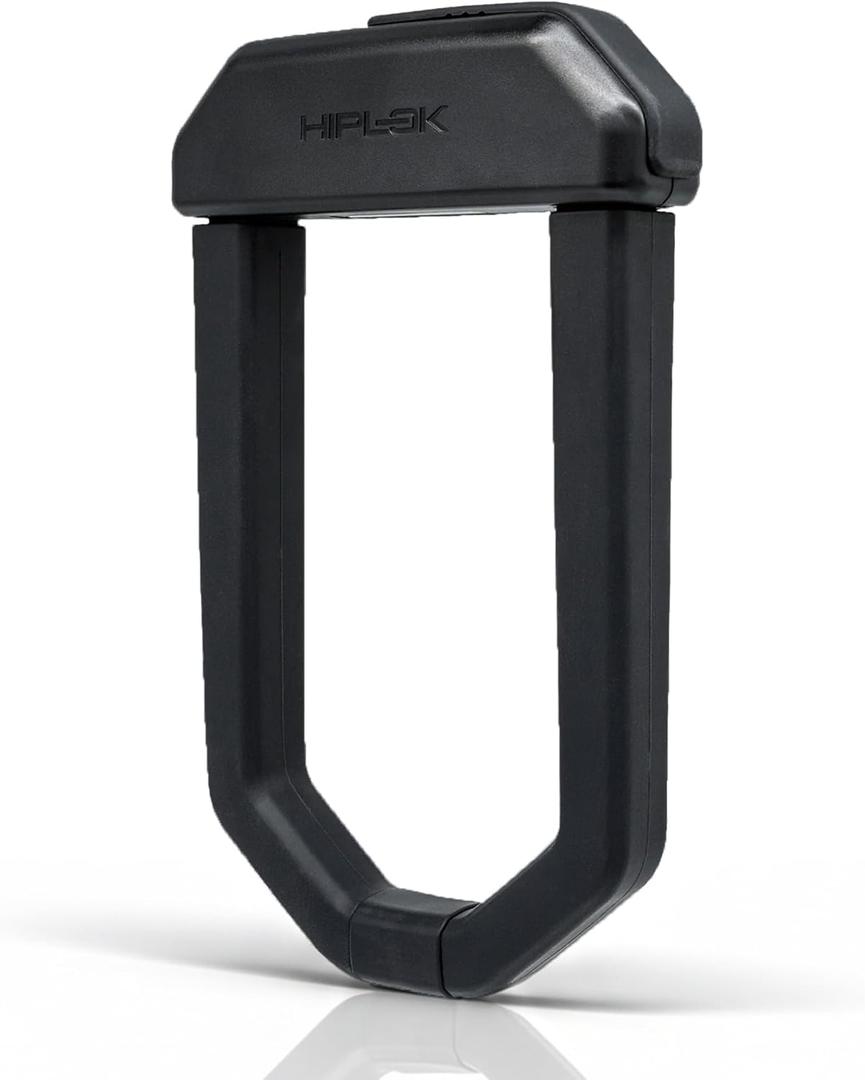 Hiplok D1000 Anti-Angle Grinder Bike Lock | Resists Angle Grinder Attacks | 32mm Shackle with 3 Replaceable Keys | High Security D Lock for Scooter, E-Scooter, Bicycle, E-Bike, Cargo Bike & Motorcycle