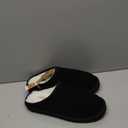 Project Cloud Mens Slippers 100% Genuine Leather and Genuine Shearling Lining  House Slippers for Men with Memory Foam Insole  Lightweight & Non Slip Mens House Shoes (Black Suede)