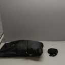 UIRWAY 15 Ft Round Pool Cover with Reflective Strips, Swimming Pool Cover for Above Ground Pools, Solar Cover Including Rope Tie and Luminous Ground Nails, PU Tarp Snug Fit for UV Protected