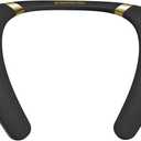 Monster Boomerang Neckband Bluetooth Speaker - Wireless Wearable Speaker with 12H Playtime, IPX7 Waterproof, True 3D Stereo Sound for Home, Sport, Outdoor - Black