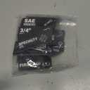 100 Magnetic Tool Box Labels with Icons, Pre-Printed Tool Chest Drawer Markers with 4 Blanks, Lightweight Magnet Tags for Steel Cabinet Organization & Garage Storage, 3 x 1 inch Black