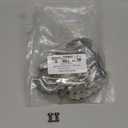 AZSSMUK #35 Roller Chain - 5 Feet Carbon Steel Material with 2 Connecting Links Industrial Chain - 160 Links