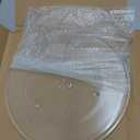 Microwave Plate Replacement 16.5 inch Fits WB48X10046 and WB48X29704 GE Microwave Turntable Plate - Exact Replacement Microwave Glass Plate - Durable Oven Dish Tray For Better Reheating and Cooking