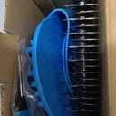 Double-Sided Pet Grooming Rake - 4-in-1 Professional Pet Grooming Kit Deshedding Dematting Tool for Dogs Cats Extra-Wide Grooming Brush & Deshedder Comb for Long & Short Haired Pets (Blue Kit 4PCS)
