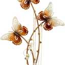 Gold Butterfly Jewelry Tree Stand - Metal Jewelrys Display Organizer for Earrings, Necklaces & Rings,jewel Holder Rack for Countertop, Wedding Gift & Home Decoration for Women ( Gold Butterfly)