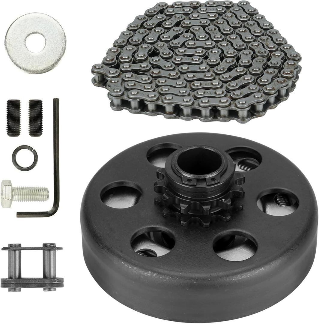 Go Kart Clutch 3/4 Bore 12T with #35 Chain, for Predator 212 Centrifugal Clutch Compatible with Honda GX160, GX200, GX140, GX120, GC160, GC190, Harbor Freight, Briggs and Stratton Tecumseh