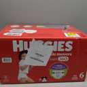 Huggies Size 6 Baby Diapers, Little Movers HuggFit 360 Baby Diapers with 360 Waistband, Size 6 (35+ lbs), 80 Count, 
