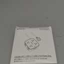 6 Ft Surge Protector Power Strip - 8 Widely Outlets with 4 USB Ports, 3 Side Outlet Extender with 6 Feet Extension Cord, Flat Plug, Wall Mount, Desk USB Charging Station, ETL,White