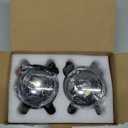 3.5 Inch Round LED Pod Lights, Anti-Glare Off Road Fog Driving Light, Spot Lights for Trucks Golf Cart ATV UTV 4x4 Pickup SUV Motorcycle Trailer (Pack Of 2)