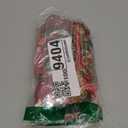 1.5 Inch Red Embroidered Woven Ribbon Trim Jacquard Ribbon 3D Flower Embroidery Tape Boho Floral Fabric Sewing Applique Ribbons for Sewing Making Craft Gift Diy Christmas Embellishment Decor