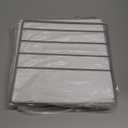 Pantry Organization and Storage for Kitchen - Expandable Kitchen Wrap Box Organizer Rack, Foil Organizer for Cabinet & Counter, Height & Width Adjustable Cupboard Storage Rack - (3 Tier 9.8 to 15.6"L) (White-1P)