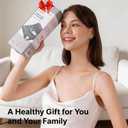 Heating Pad for Back, Neck, and Shoulder Pain Relief, Electric Heat Pad with 6 Heat Levels, Moist Heat Option, Auto Shut-Off, Birthday Christmas Gifts for Women Men Mom Dad Grandma, Gifts for her