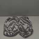 HunnmingRe 2 Pcs Knee Pillow Cover Satin Replacement Leg Pillowcase 10" x 8" x 6.3" Knee Pillowcase for Side Sleepers Soft & Breathable Pillowcase for Leg & Knee Foam Support Pillow