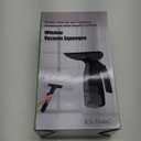 Window Vacuum Squeegee Cordless, Window Vac with Detachable Water Tank and Strong Suction, Electric Window Cleaning Tool for Shower Wall, Glass, Mirror, Countertop, Tiles, Car Windshield