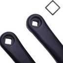 Bike Crank Arms,89MM/102MM/114MM/127MM/140MM/152MM/160MM/165MM/170MM/175MM in Diamond Hole Bike Crank Arm for Ebike