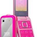 HMD Barbie | Flip | Unlocked | KaiOS | Compatible with All Carriers | Power Pink | US Version
