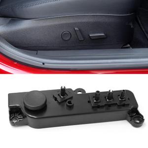 Jaronx Compatible with Tesla Model 3 Model Y Power Seat Control Switch w/Button Cover, Right Passenger Seat Adjust Switch Control Replacement for Tesla 2017-2024, Replace for 1098530(Right)