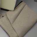 Pack of 2 Cushions and 2 Packs Pillows and One Brown Pillowcase with a Zipper, Patio, Home, Living Room or Any Another Place, 2x2'