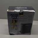 ELPHECO Black Bathroom Trash Can with Lid 2 Gallon Sensor Trash Bin, Automatic Narrow Garbage Can, Waterproof Smart Trash Can, Slim Motion Sensor Waste Bins for Bathroom, Living Room, Office