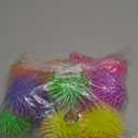 Puffer Balls, Soft Rubber Fidget Toy, 12 Pieces, Assorted Styles