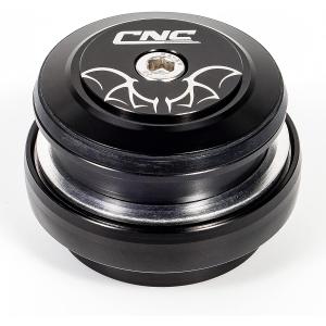 CNC 1-1/8" Bike Headset 34mm 44mm 41.8-52mm 44-56mm, Bicycle Headset Threadless Straight Tapered Tube Double Sealed Bearings Headset for Mountain Bike/MTB/BMX Road Bike.