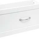 ClosetMaid SuiteSymphony Wood Closet Drawer, Add On Accessory, Shaker Style, For Storage, Closet, Clothes, 25” x 10” Size for 25 in. Units, Pure White