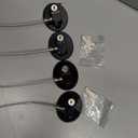 4 Pack Refrigerator Locks with 8 Keys,Child Safety Fridge Lock,Refrigerator Lock Combination,Mini Fridge,File Drawer,Toilet Seat Lock with Strong Adhesive (Black)