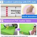 KaRaDaStyle Gymnastics Mat Folding Stretch Mats 71"x39"x2" Exercise Muscle Training Children Play Horizontal Bar Mat Yoga Sports Soundproof Home Use