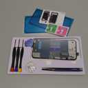 for iPhone 13 Screen Replacement 6.1 Inch, Diykitpl 3D Touch LCD Display for A2482, A2631, A2635, A2633, A2634, with Repair Tools Kit+Screen Tempered Protector+Waterproof Frame Adhesive Sticker