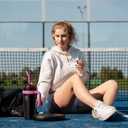 40 oz Tumbler with Handle and Straw Lid, Stainless Steel Vacuum Insulated Tumbler for Home, Office, GYM or School, Keep Cold & Hot Leakproof Travel Sports Water Bottle