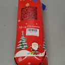 28 Inch Christmas Tree Collar Red Sequin Christmas Tree Collars with Embroidered Velvet Xmas Tree Ring Rustic Vintage Christmas Tree Skirt Luxury Tree Base Cover for Christmas Holiday Decor