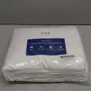 Split California King Bed Sheets - Extra Soft Split California King Sheets Sets  Designed for Split California King Mattresses  Cal King Split Fits 14" to 16" Deep Pocket Fitted Sheet Set  White