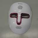 Red Light Therapy for Face, LED Face Mask Light Therapy Adjustable Brightness with 7 Color Led, Cordless & Rechargeable, Red Light Mask for Anti-Aging, Skin Brightening and Rejuvenation