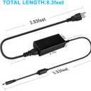 19.5V 2.31A 45W Replacement Ac Adapter Charger for Dell Inspiron 15 14 3551 3555 3558 Series XPS 11 12 13 L221X L321X Latitude 12 13 7202 3379 Vostro 14 15 Optiplex 3046(Connector: 4.5x3.0mm)