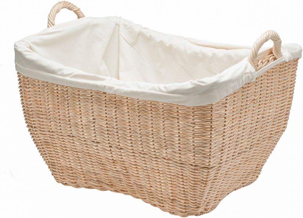KOUBOO Wicker Laundry Basket, Hamper for Dirty Clothes, Laundry Sorter Bin, Basket with Handles for Easy Transport, Household Essentials, Natural