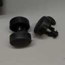 SONGMICS File Cabinet, Pre-Assembled Except Wheels and Handles, Office Filing Cabinet with Lock, for A4, Legal, Letter Sized Documents, 17.7 x 14.4 x 25.4 Inches, Rustic Brown and Black UOFC112B02