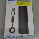 3200+ Miles Range TV Antenna, 2026 Strongest Digital TV Antenna Indoor Outdoor with Amplifier Signal Booster, HD Antenna for Local Channels for Smart TV and Old TVs-38ft Coax Cable-Support 8K 4K 1080p