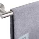 NearMoon Hand Towel Holder/Towel Ring, Thicken Stainless Steel Hand Towel Bar for Bathroom, Rustproof Wall Mounted Towel Rack, Contemporary Style Bath Accessories, 9 Inch (1 Pack, Brushed Nickel)