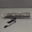 SOULION R50 Bluetooth Computer Speakers, 3.5mm PC Sound Bar for Desktop Monitor, Wired USB Powered & Colorful LED Lights with Switch Button, Surround Sound Soundbar PC Spearkers for Computer (Dark Grey)